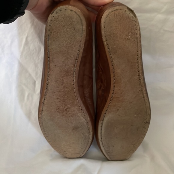FRYE Clementine Ruched Skimmer Ballet Flat Size 9.5 - Picture 3 of 5